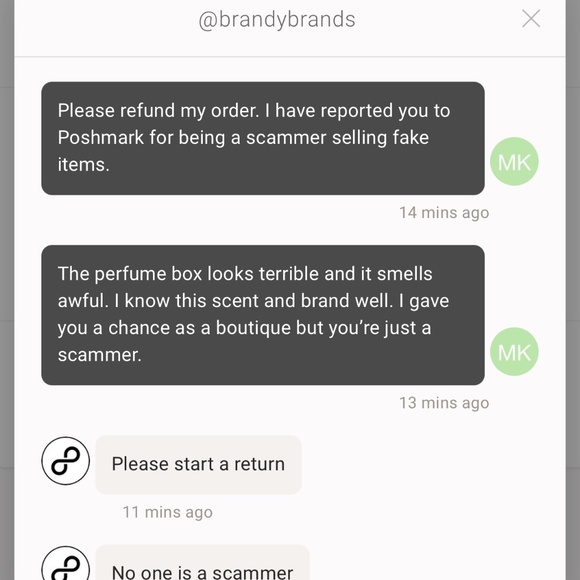 Scammer @Brandybrands - Picture 3 of 4